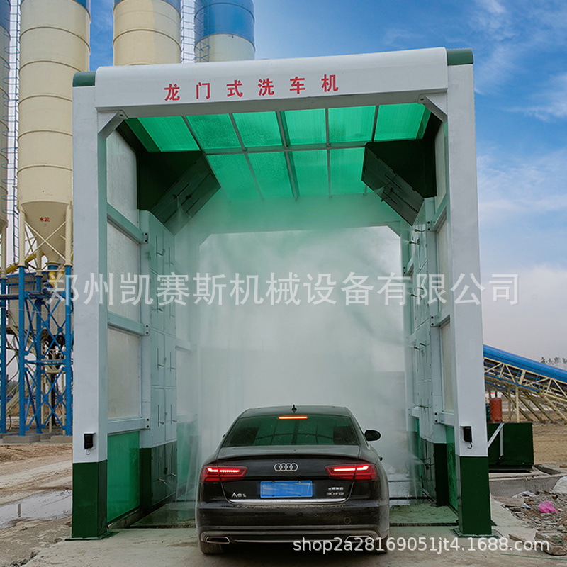 建筑工程洗车机 全自动往复式龙门洗车机红外感应工程车辆清洗台 - 图2