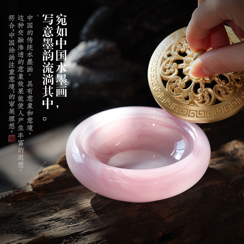 玉石盘香炉家用室内熏香炉沉香檀香香薰炉焚香炉打香篆炉香道套装,淘宝优惠券,粉丝福利购,淘宝优惠卷