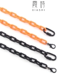 Совместимая акриловая матовая цепь, цепочка, сменные бретели, аксессуар, на цепочке