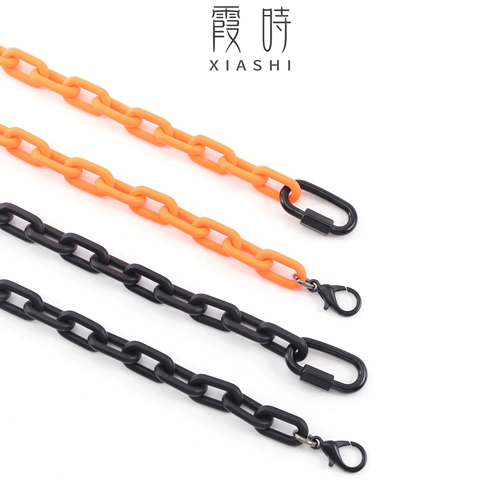 Совместимая акриловая матовая цепь, цепочка, сменные бретели, аксессуар, на цепочке