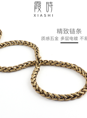 做旧古铜链条耐用、色调高统匹配