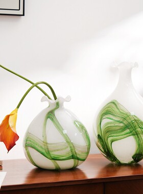 琉璃花瓶客厅插花可水培玻璃器皿