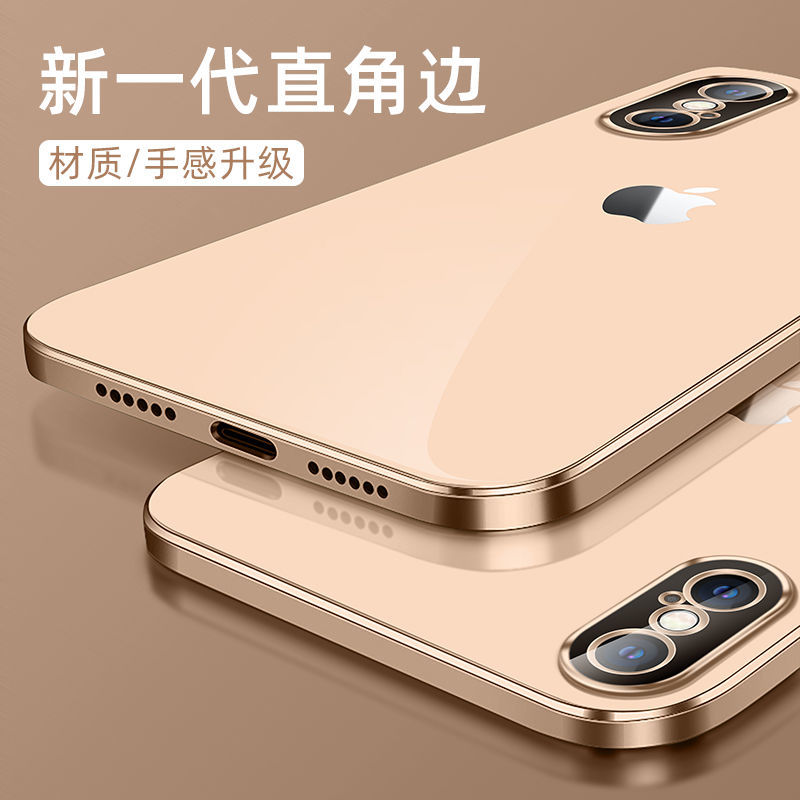 苹果6手机壳iphone6s新款保护套6p硅胶软外壳女款i6plus超薄透明六sp简约适用ip6splus防摔男款6puls直边设计-图2