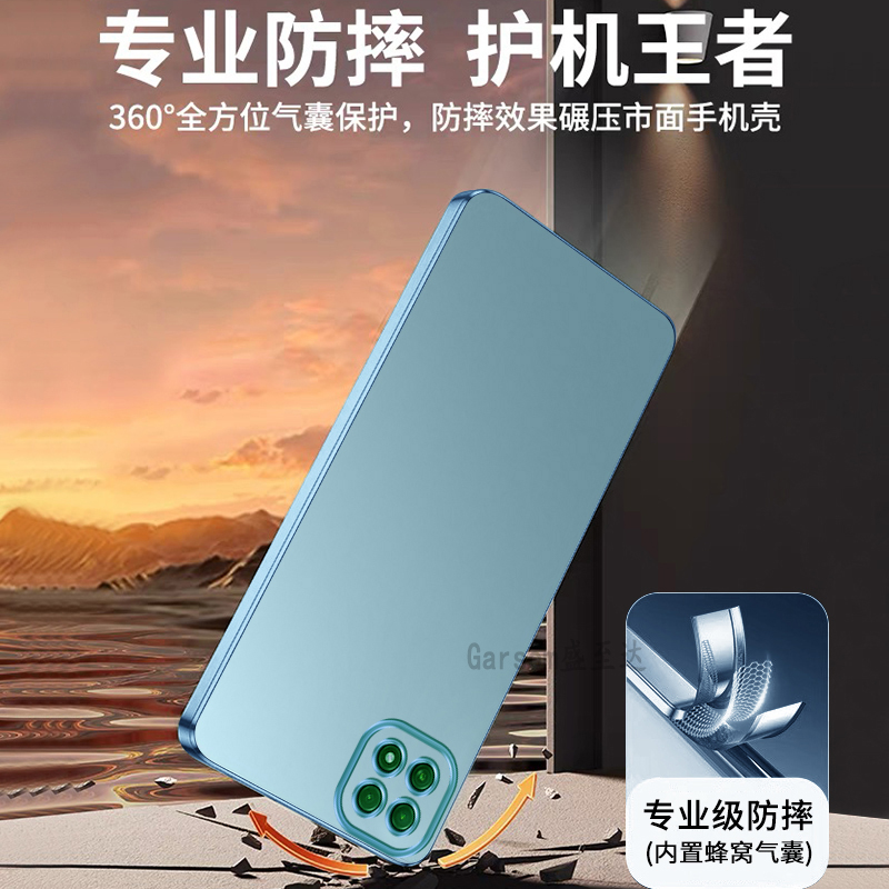 oppoA72手机壳5G版新款A72专用opopa超薄保护套0pp0防摔软壳opp0男oppo全包简约外壳oppa网红女款opa透明电镀 - 图3