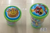 Baby Crawl Learning Step Training Inflatable Roller Baby Bell Pan Guide Fitness Children Early Education Puzzle Portable Toys