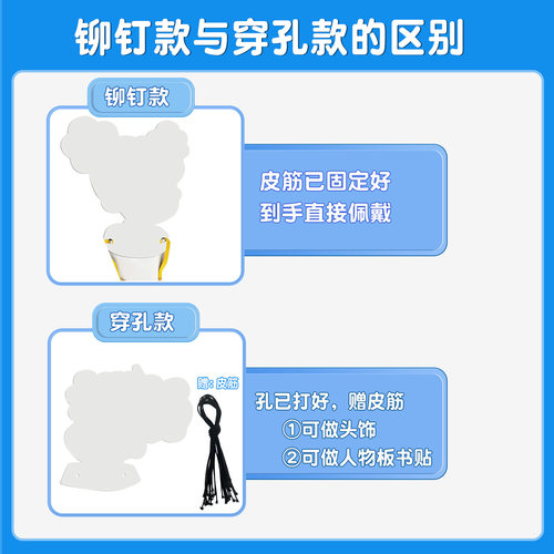 2026秋季新外研版小学英语课本人物头饰头套教具公开课优质课视频卡通头像学生游戏互动角色扮演课堂表演道具 - 图2