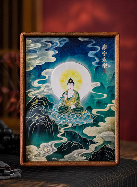 铜艺世家康宁永乐铜雕画摆台