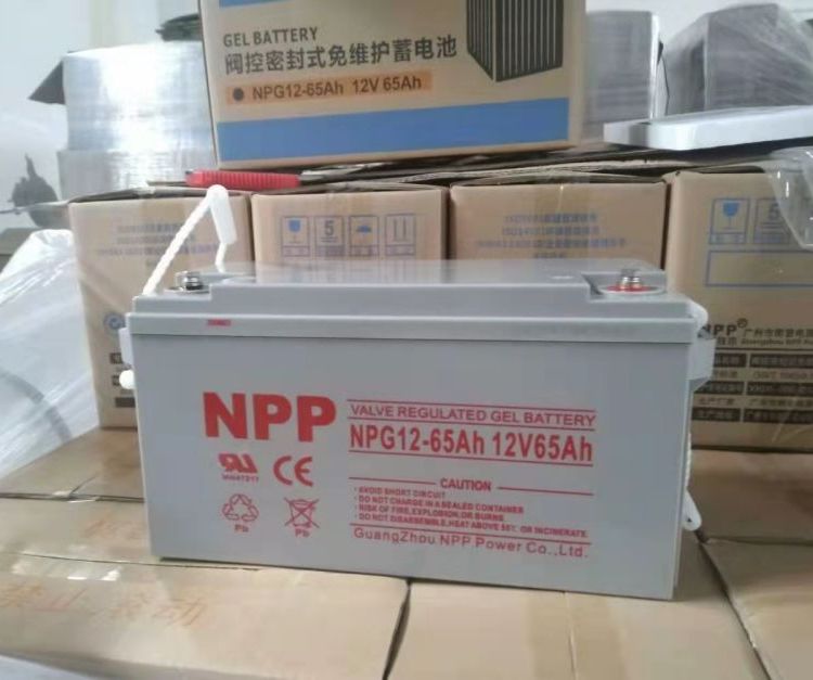 NPP耐普蓄电池NPG12V5A7A12A17A20A24A38A40A65A100AH直流屏UPS用 - 图1