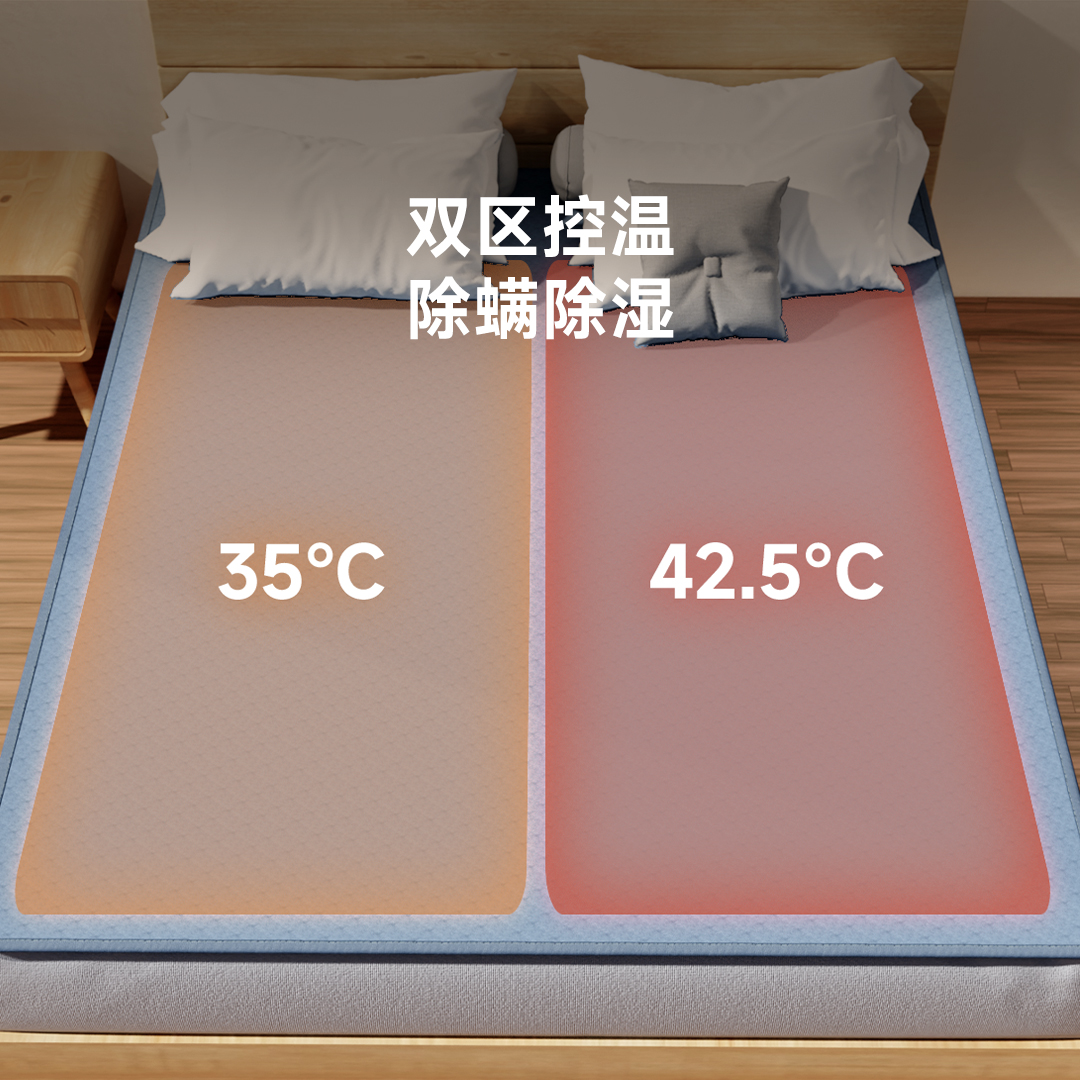 质零官方旗舰店2024新款石墨烯电热毯单人学生宿舍小尺寸双人双控