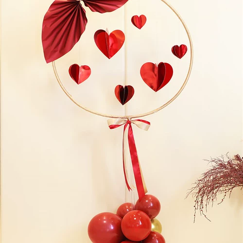 Столевые столбцы с воздушными шарами на полу на земле, Украшение сцены свадебной комнаты, помолвка, макет свадебных дорог для свадебных дорог