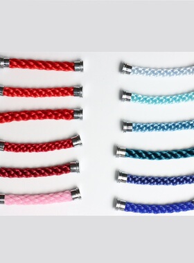 红尼龙绳手链精钢绳手绳定制