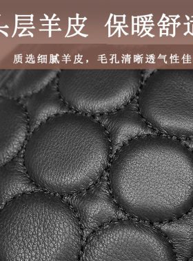 棒球帽百帽王高档秋冬真皮