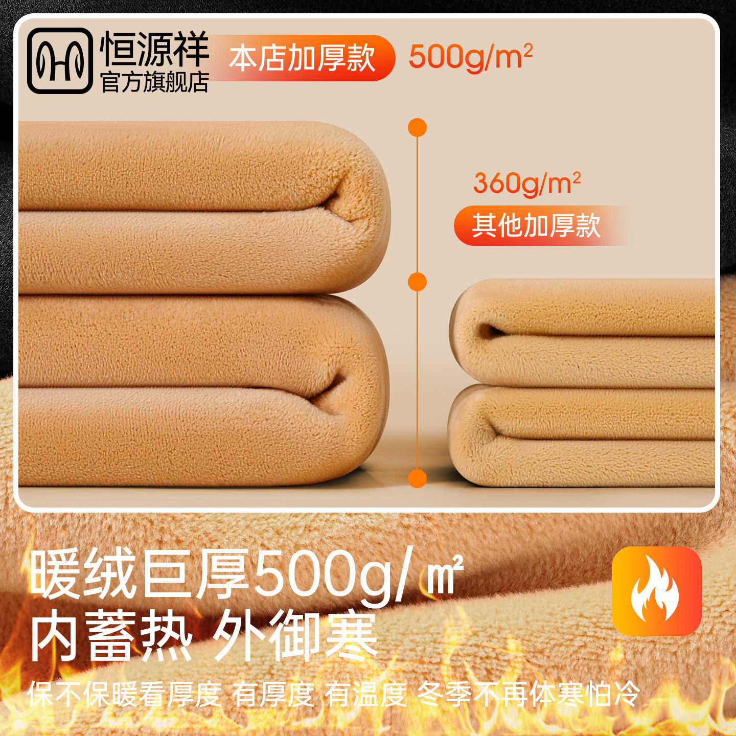 恒源祥男士保暖内衣套装加厚男款秋衣秋裤加绒德中老年人冬季发热,淘宝优惠券,粉丝福利购,淘宝优惠卷