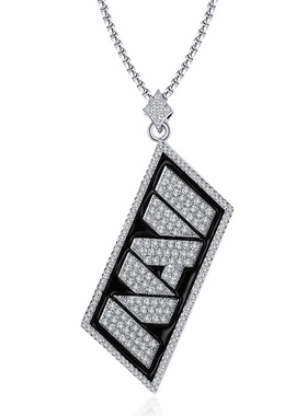 NAVI项链csgo战队周边镶石小众轻奢ins潮流时尚嘻哈风高级感男女