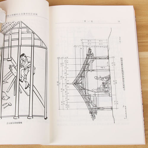 鲁班经全书正版原版白话文 鲁班书掌心咒风水学布局古籍秘术奇书古旧书老书108种法术上下册图像中国建筑史木匠木工书籍自学易经A - 图1
