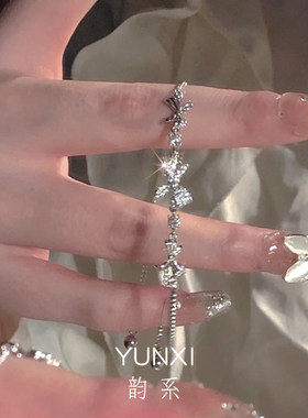 【幂琳】925纯银蝴蝶结手链女轻奢小众设计感高级手环2026年新款