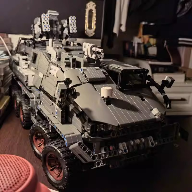 兼容乐高积木玩具装甲车防爆车益智拼装男孩男生儿童2025新款礼物 - 图2