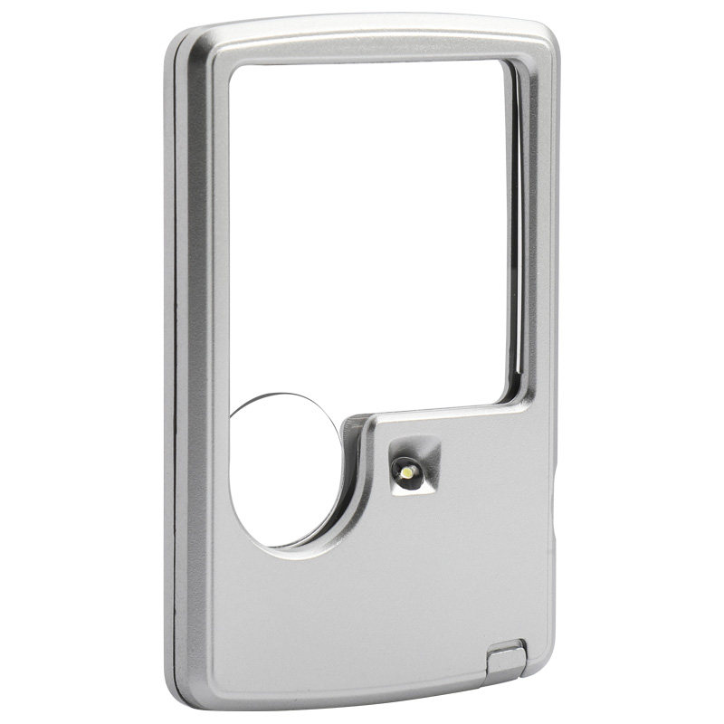 高倍带led灯看书放大镜卡套多功能便携式卡片放大镜老人阅读高清版放大工具儿童阅读看说明书名片式放大镜,淘宝优惠券,粉丝福利购,淘宝优惠卷