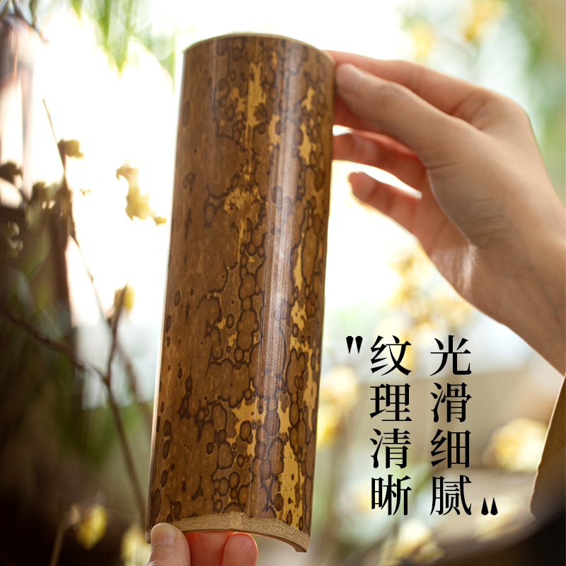 竹制腕枕湘妃竹书法臂搁写毛笔字支架手腕神器书画练字专用臂枕纯手工书房装饰摆件肘垫练习腕垫火锅 - 图0