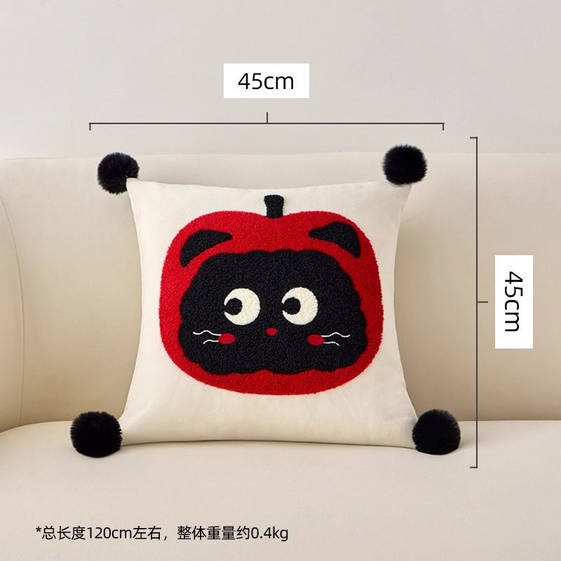 卡通可爱感抱枕轻奢靠枕床上床头客厅沙发抱枕套靠垫腰靠含芯,淘宝优惠券,粉丝福利购,淘宝优惠卷