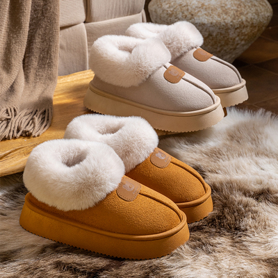 手发神车！厚底雪地靴！