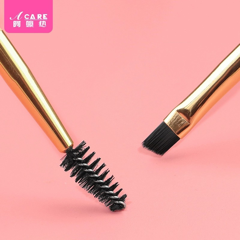 眉刷C1PQ0-化妆刷便携眼部刷初学者眉毛卷翘工具彩妆新手双头刷