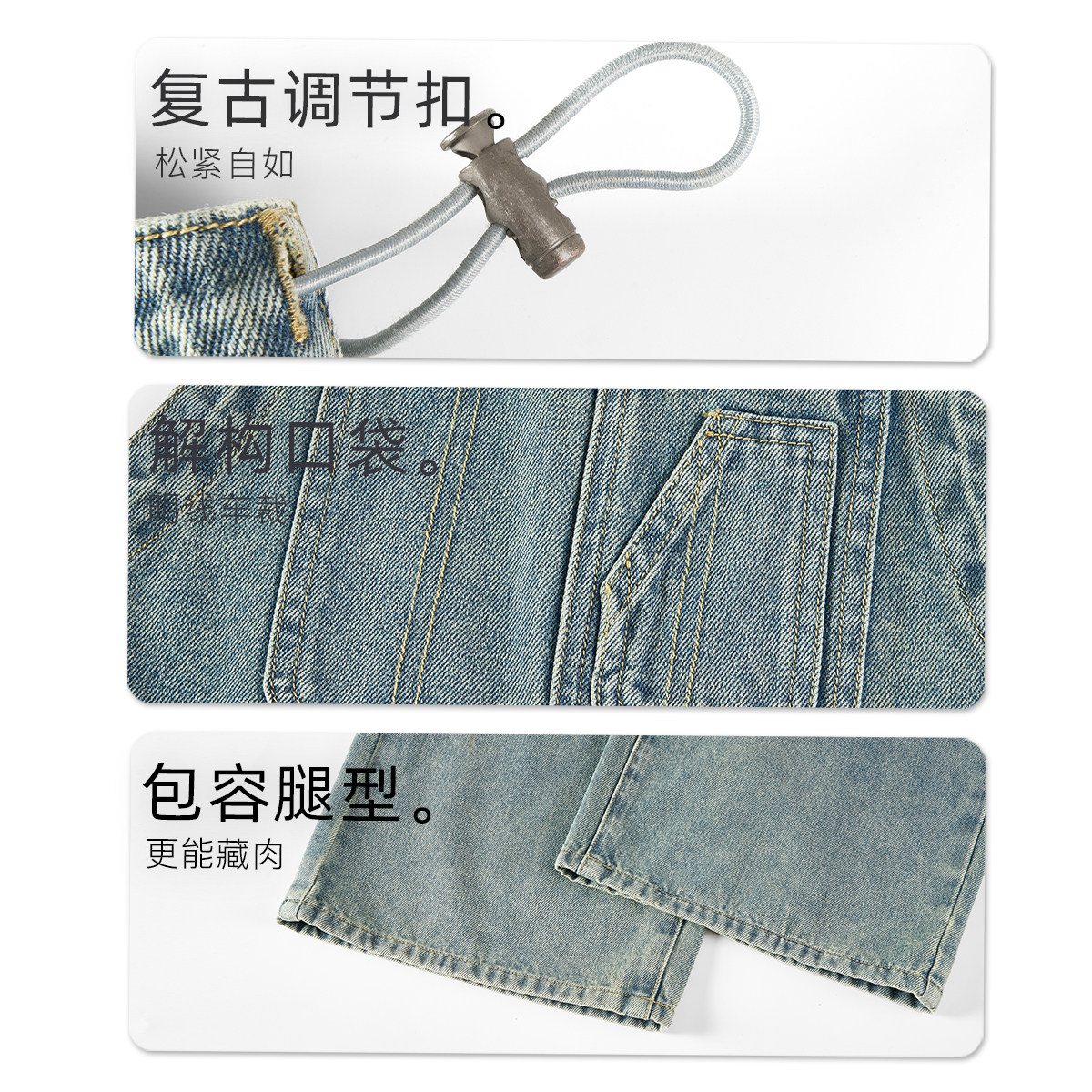 ellieluke孕妇背带裤春季新款大码阔腿裤春秋款牛仔裤子小个子,淘宝优惠券,粉丝福利购,淘宝优惠卷