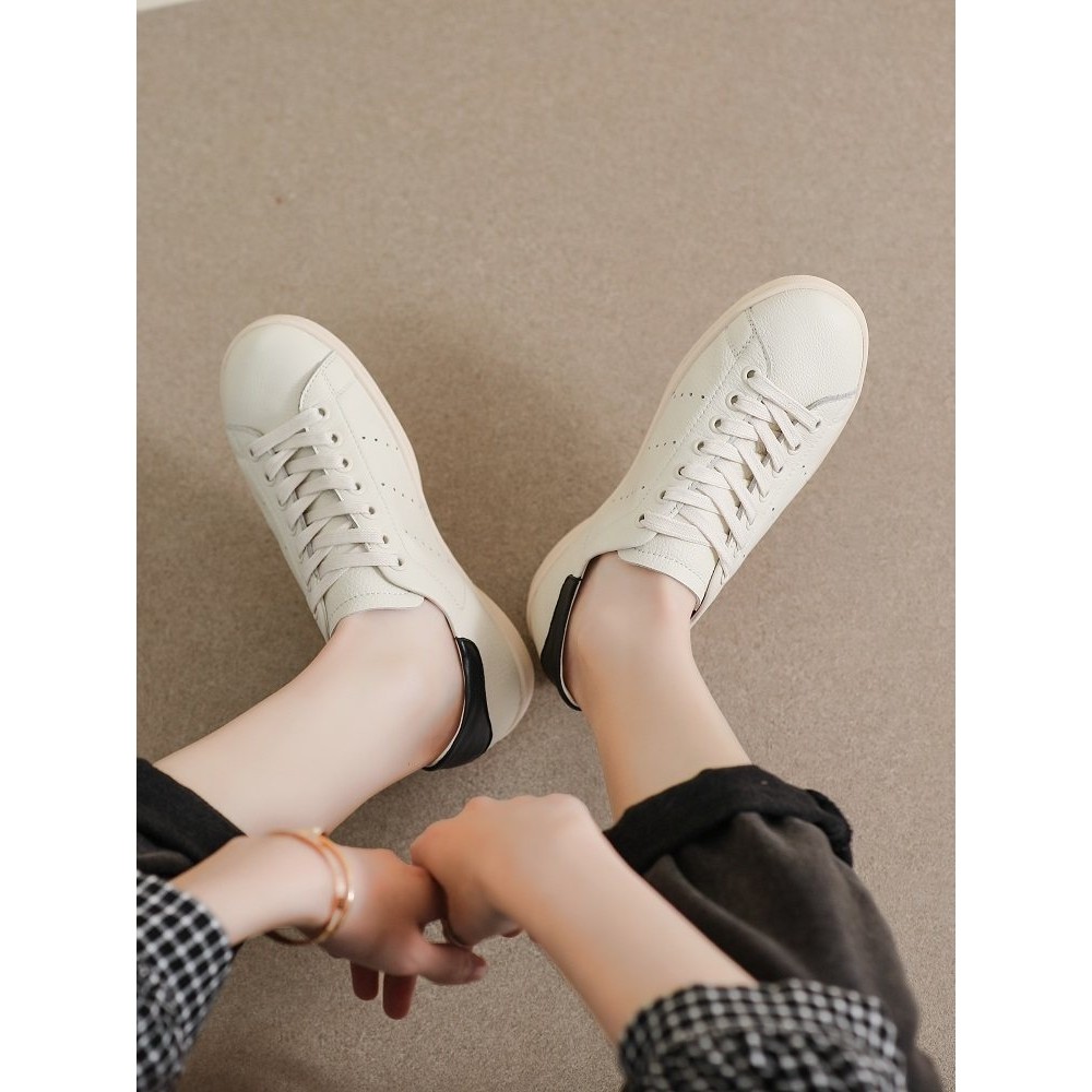 店酷奇头层牛皮小白鞋女新款爆款真皮板鞋百搭平底透气时尚休闲,淘宝优惠券,粉丝福利购,淘宝优惠卷