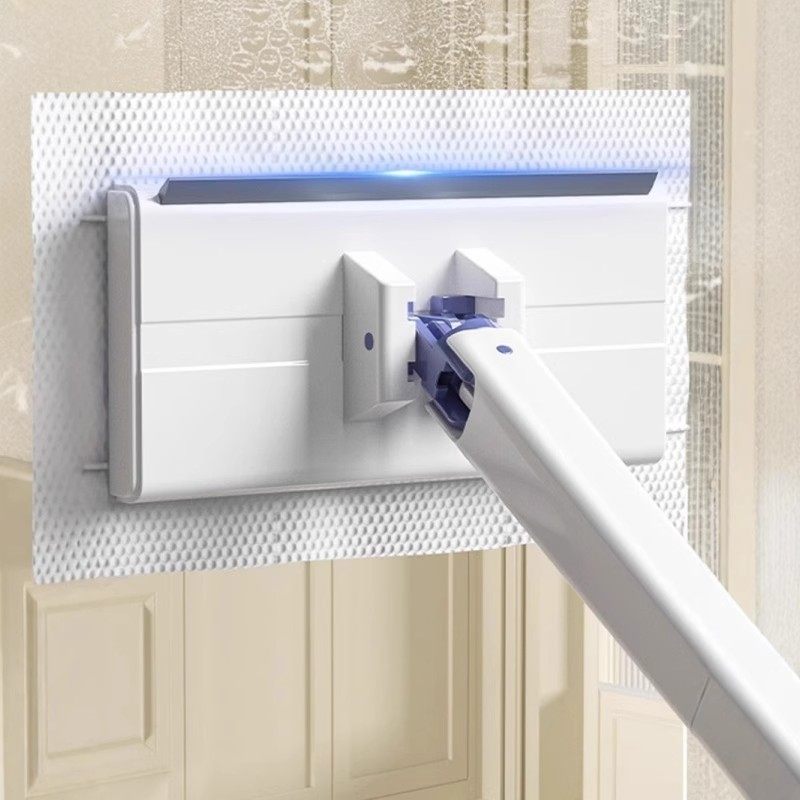 多功能自动夹洗脸巾拖把2025可伸缩懒人家用墙面浴室天花板加长,淘宝优惠券,粉丝福利购,淘宝优惠卷