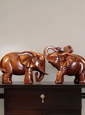 大象摆件招财客厅风水象镇宅