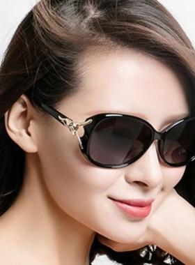 天然水晶眼镜石头镜养目镜女款水晶石太阳镜防紫外线圆脸强光