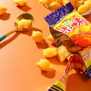 爱尚咪咪虾味条80包散装儿时回忆膨化食品解馋小零食小吃虾条蟹味