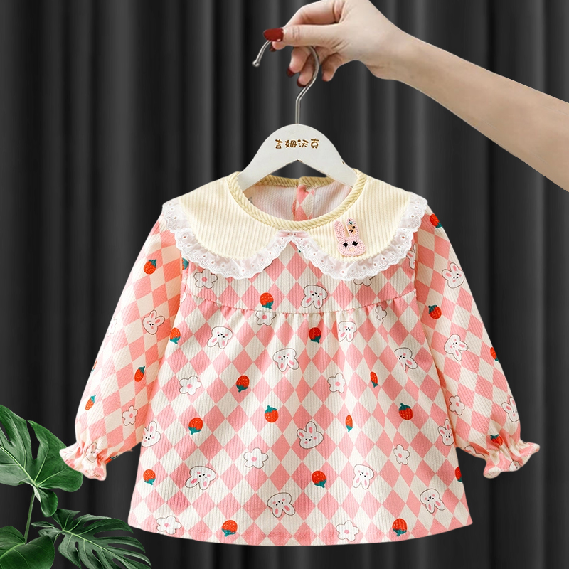 Jim Walker baby girl smock princess dress autumn and winter