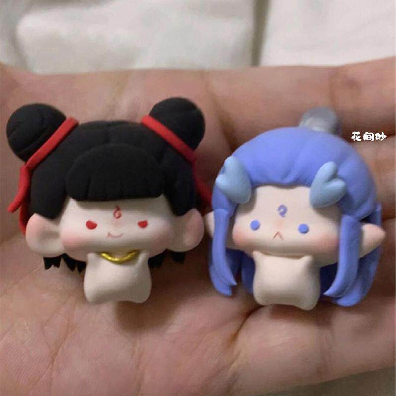 哪吒摆件超轻黏土手工diy材料包创意生日新年礼物送女生桌面摆件