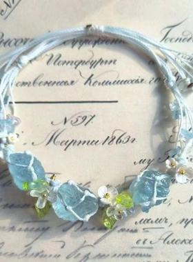 樱花粉水晶手链|超1万次加购