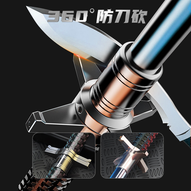 甩棍防身武器神器合法车载三节棍收缩防狼伸缩甩辊摔棍多功能甩棒,淘宝优惠券,粉丝福利购,淘宝优惠卷