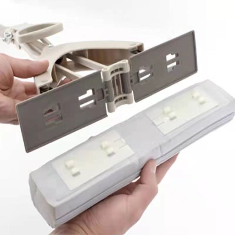 对折胶棉拖把头替换装高密度海绵拖把通用型窄口拖布头墩布28宽口 - 图1