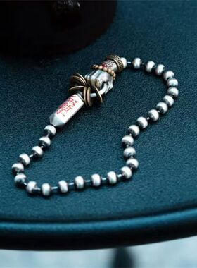【悟道系列】师刀手链原创简约国风圆珠链道系传统文化饰品配饰