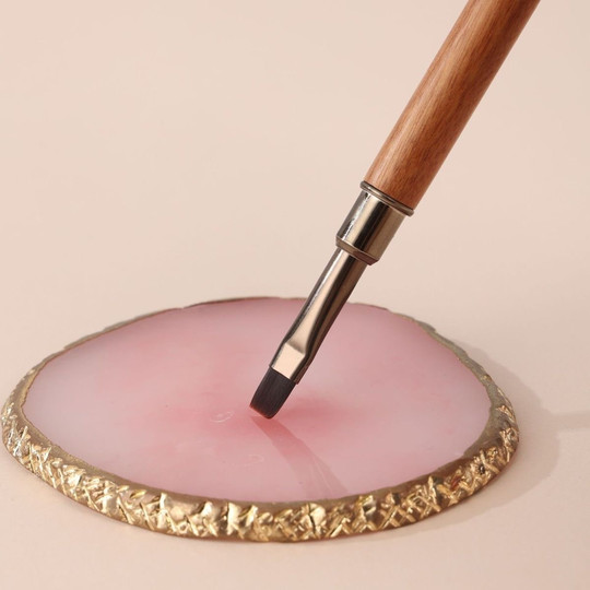 拉线彩绘渐变笔光疗胶刷延长笔光疗笔大方圆笔盖法式金属万能笔