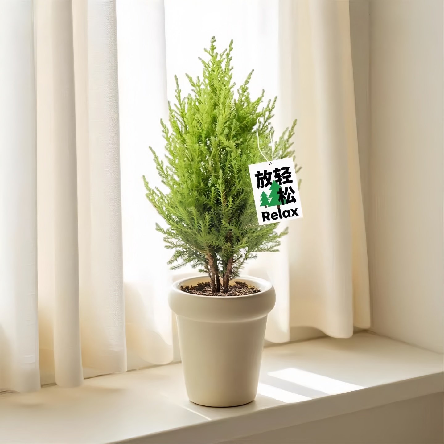 香冠柏小香松盆栽植物四季绿植阳台室内室外好养圣诞树宝塔松树苗,淘宝优惠券,粉丝福利购,淘宝优惠卷