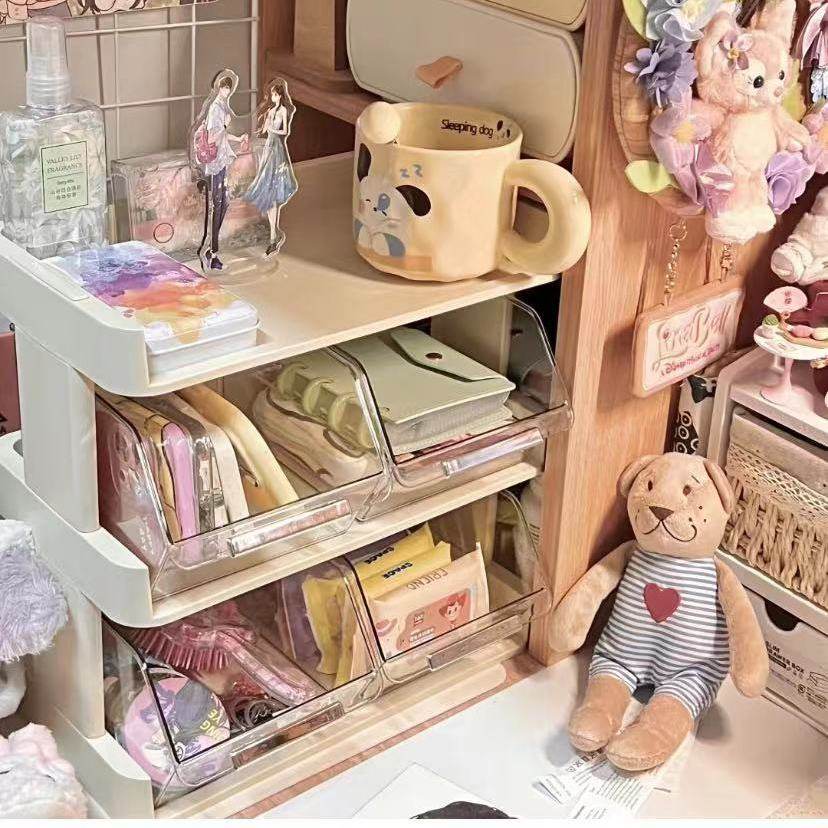 茶包咖啡零食置物架台面多功能杂物多层办公室桌面整理收纳储物架,淘宝优惠券,粉丝福利购,淘宝优惠卷