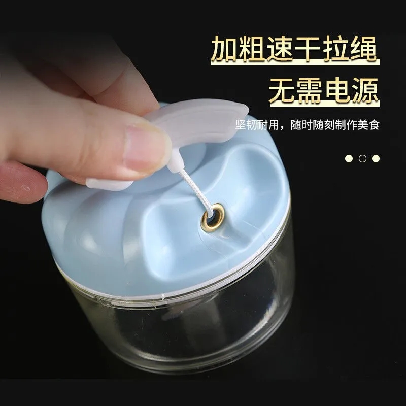 搅蒜器蒜蓉搅碎机迷你蒜泥神器捣蒜器手动压蒜器打蒜机机捣碎碎蒜 - 图0