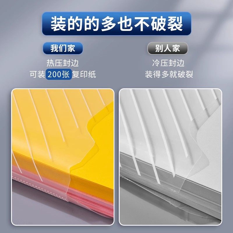 A4文件袋透明文件夹塑料加厚防水大容量按扣试卷收纳袋商务办公用品学生用档案资料袋文具印LOGO公文批发,淘宝优惠券,粉丝福利购,淘宝优惠卷