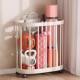 Simple modern yoga mat, badminton, fitness equipment corner rack with wheels, toy ball storage, gap rack, storage rack