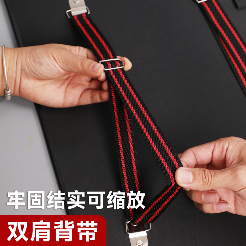 青竹画材旗舰店速写板8K防水画夹美术生专用素描4Ka3写生速写夹木质可装纸带兜成人儿童便携初学者写字板 - 图3