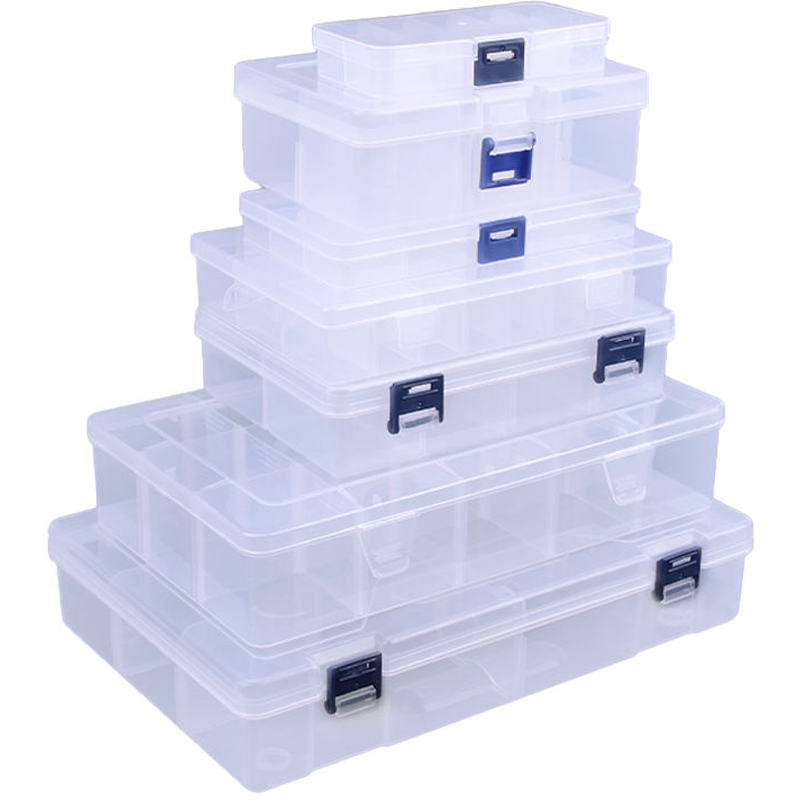 分隔螺丝分类整理盒子五金电子元件透明塑料多格子收纳盒工具盒,淘宝优惠券,粉丝福利购,淘宝优惠卷