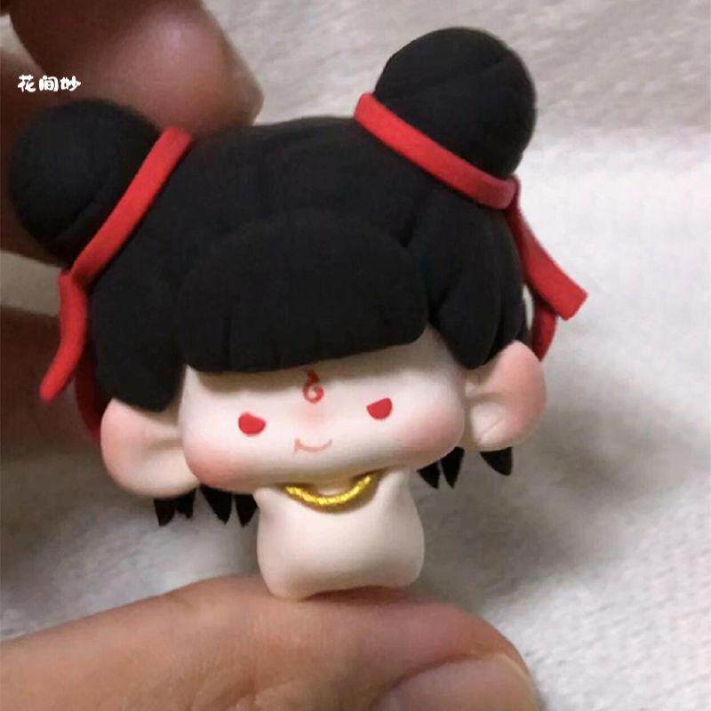 哪吒摆件超轻黏土手工diy材料包创意生日新年礼物送女生桌面摆件