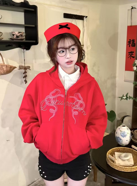 红色蝴蝶结水手帽JK制服女款