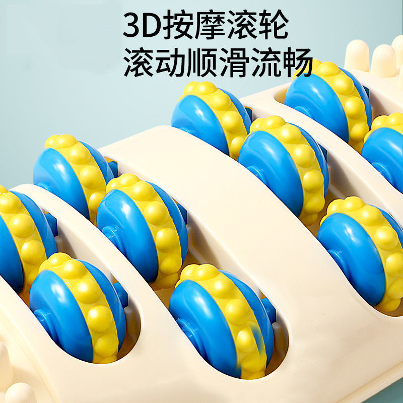 脚底按摩器脚步按摩仪器滚轮足底足疗搓按捏脚神器脚部按摩器家用-图2