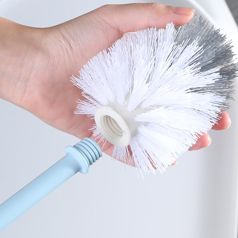 Home bathroom toilet brush cleaning brush long handle toilet brush toilet brush wall-mounted no dead corner cleaning